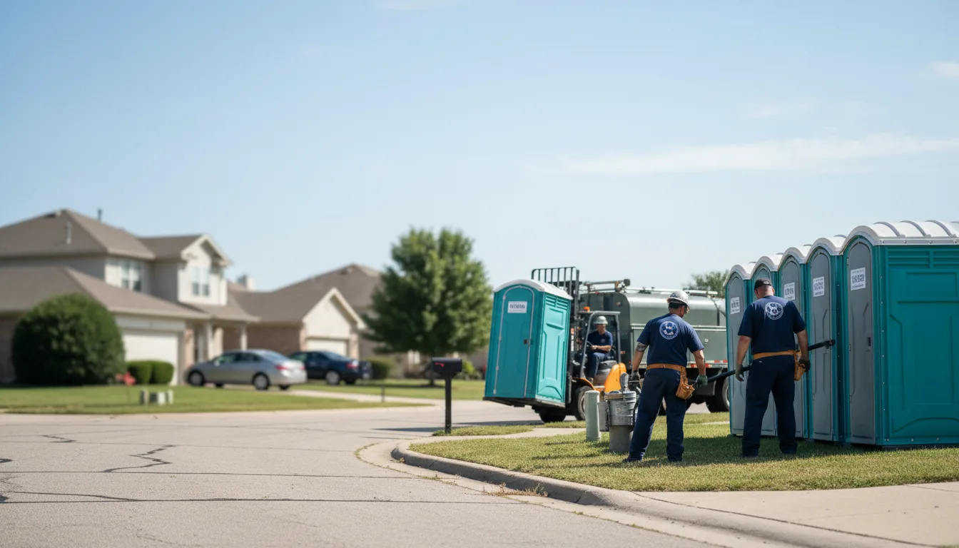 Porta Potty Rental in Mechanicsburg, IL near me